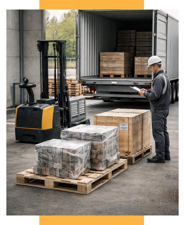 Доставка оборудования из Европы под ключ от 46053 р. | СетСервис-Врф