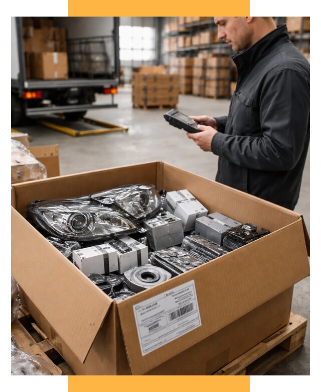 Доставка автозапчастей из Европы под ключ от 12793 р. | СетСервис-Врф