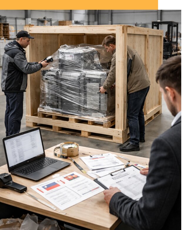 Доставка промышленного оборудования из США от 66521 руб