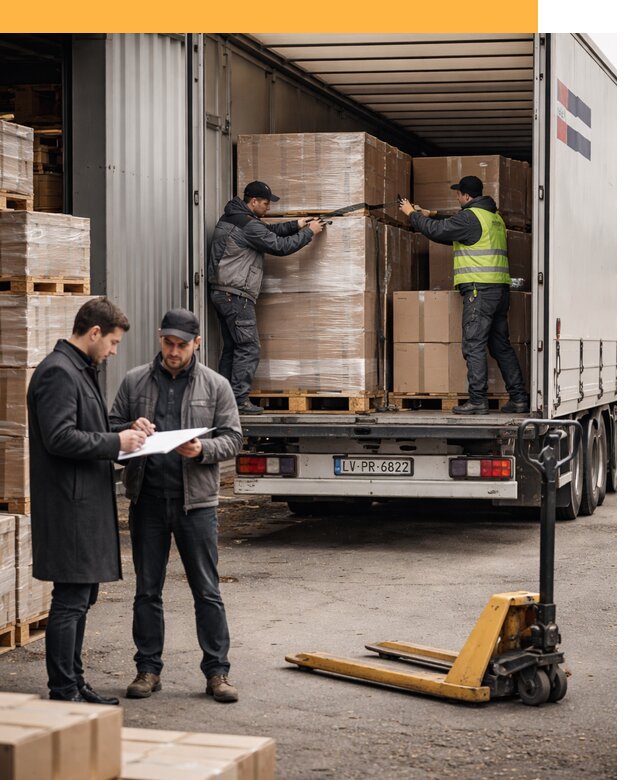 Автоперевозки из Латвии — международная доставка от 76755