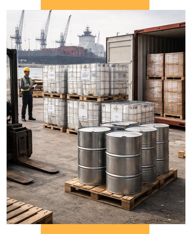 Доставка химического сырья из Индии от 255850 р. | СетСервис-Врф