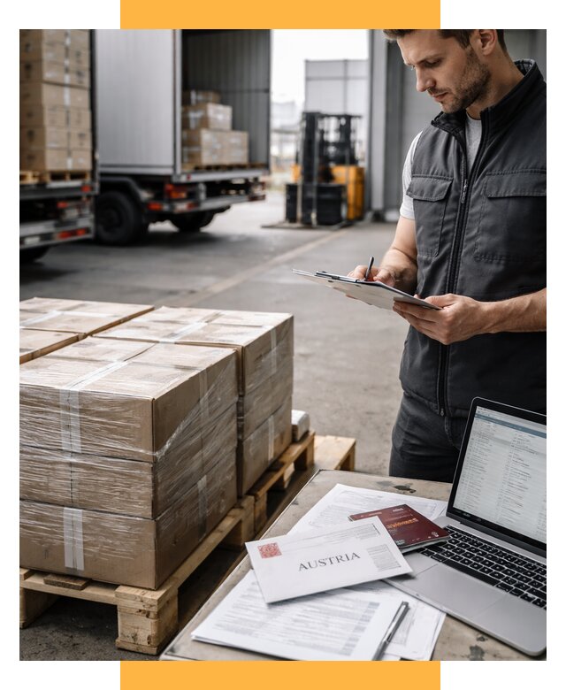 Доставка в Австрию от 66521 р. Логистика и экспорт СетСервис-Врф