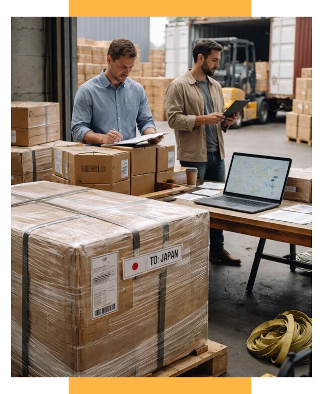 Доставка грузов в Японию от 25585 р., логистика СетСервис-Врф