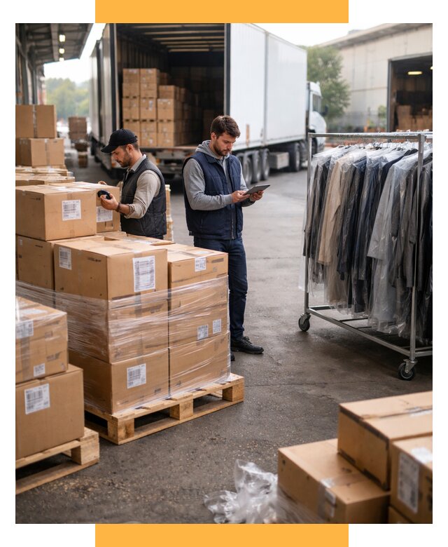 Перевозка и доставка одежды из Китая от 7676 р., СетСервис-Врф