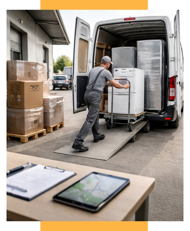 Перевозка бытовой техники от 6652 р. - логистика СетСервис-Врф