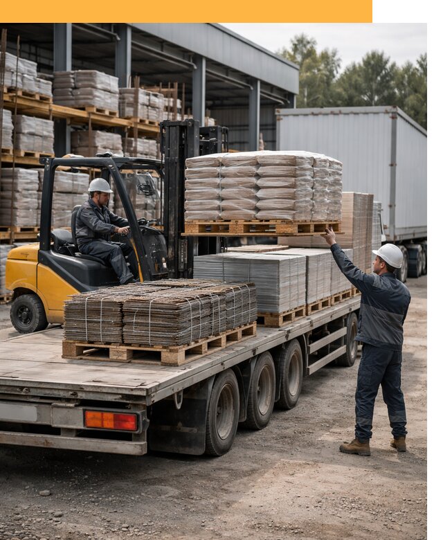 Перевозка строительных материалов по миру от 5629 руб