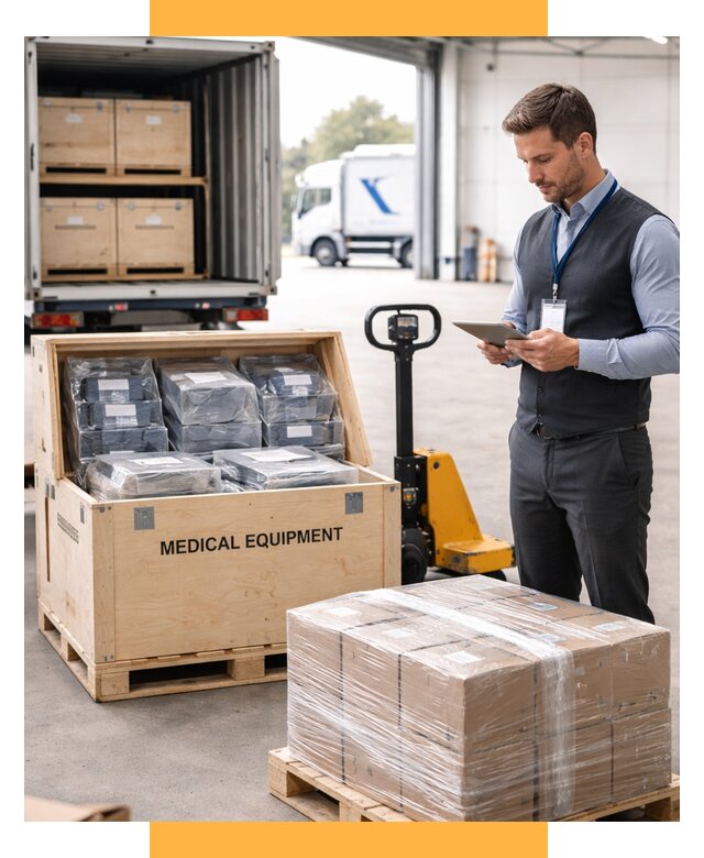 Перевозка медицинского оборудования от 15351 р. в СетСервис-Врф