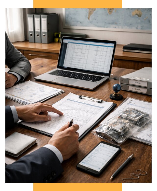 Проверка поставщика за рубежом от 8699 р. | СетСервис-Врф аудит