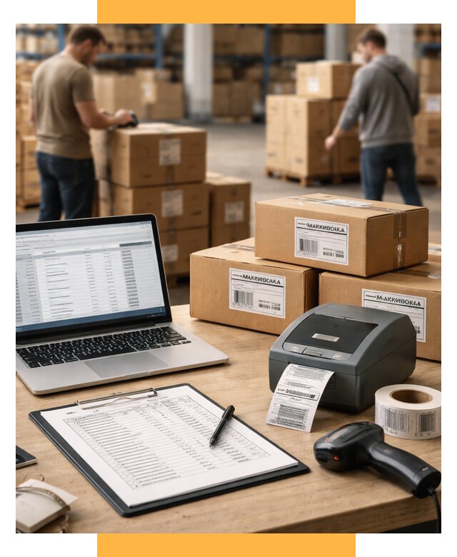 Маркировка импортных товаров от 4605 р. под ключ, СетСервис-Врф