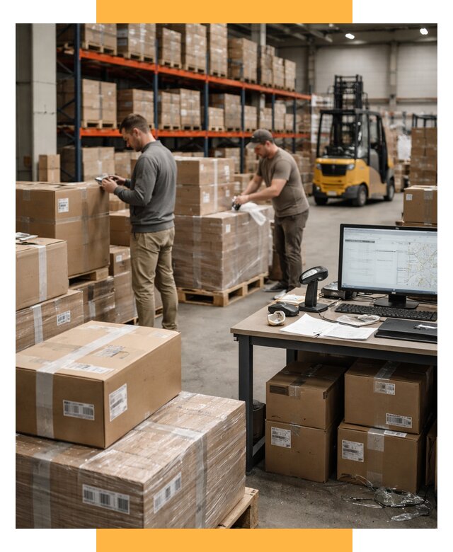 Склад консолидации в Европе от 6652 р., услуги СетСервис-Врф